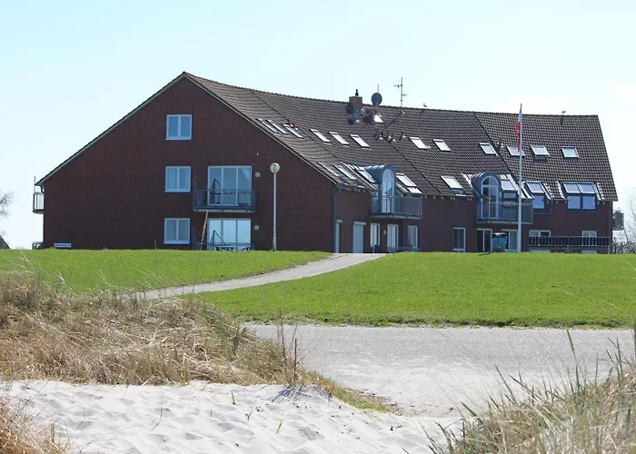 Ferienwohnung Martje Vom Deich, Kalifornien, Erste Strandreihe